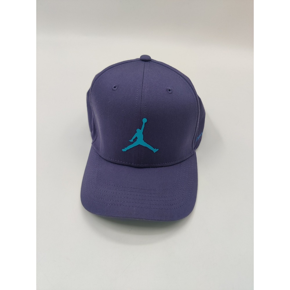 Jordan Golf Rise Cap Purple Teal Jumpman Dri-FIT Snapback Hat L/XL FD5182-503